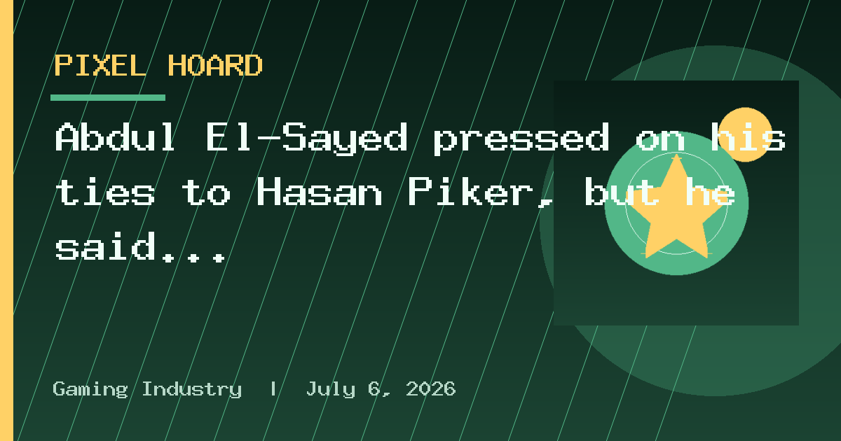 Abdul El-Sayed pressed on his ties to Hasan Piker, but he said he’s ‘not