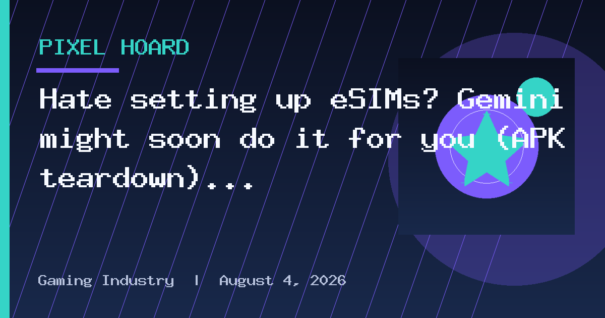 Hate setting up eSIMs? Gemini might soon do it for you (APK teardown)