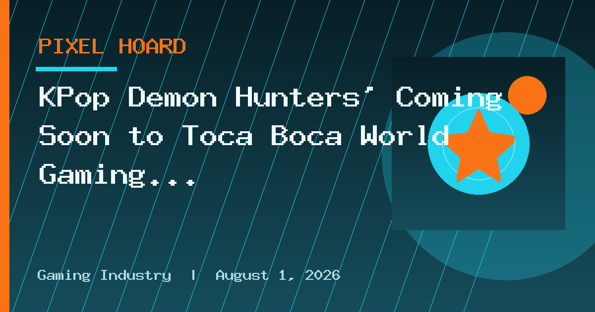 KPop Demon Hunters’ Coming Soon to Toca Boca World Gaming App